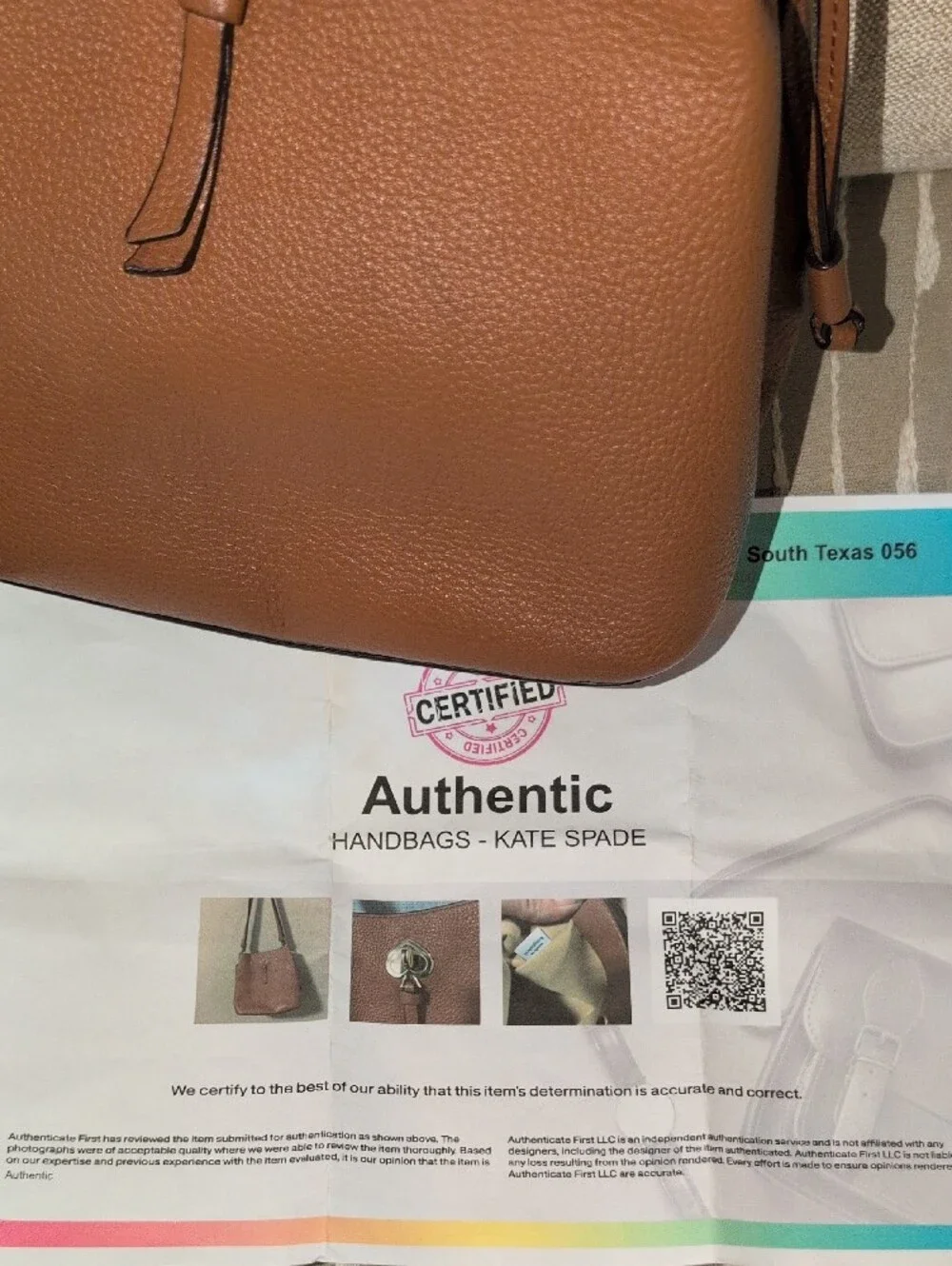 Kate Spade Marti Bucket Bag And Matching Wallet  Set With COA